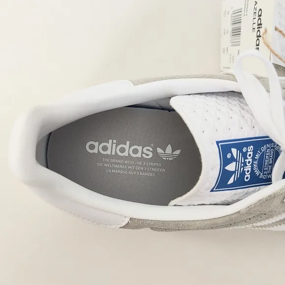 Adidas Originals Gazelle Clear Grey Cloud White Sneakers Men's Size 13.5 H02224