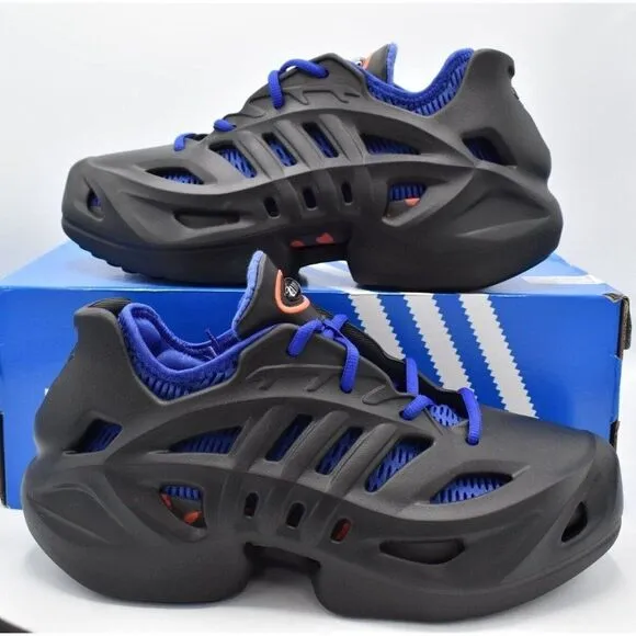 Adidas Originals Men Size 9.5 AdiFom Climacool Blue Black Grey Sneakers Shoes
