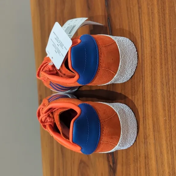 Adidas Originals Topanga Orange Suede Men's 7.5