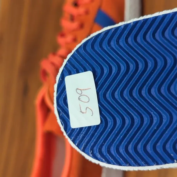 Adidas Originals Topanga Orange Suede Men's 7.5