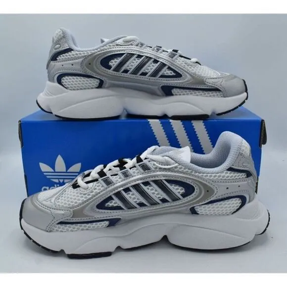 Adidas Originals Womens Size 11 Ozmillen White Core Black Indigo Sneakers Shoes