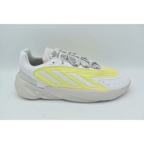Adidas Originals Mens Size 11.5 Ozelia White Yellow Grey Sneaker Shoes GZ9176