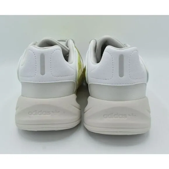 Adidas Originals Mens Size 11.5 Ozelia White Yellow Grey Sneaker Shoes GZ9176