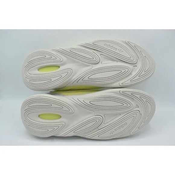 Adidas Originals Mens Size 11.5 Ozelia White Yellow Grey Sneaker Shoes GZ9176
