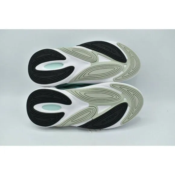 Adidas Originals Women Size 9.5 Ozelia W Hazy Green Silver Metallic Shoes GX3669