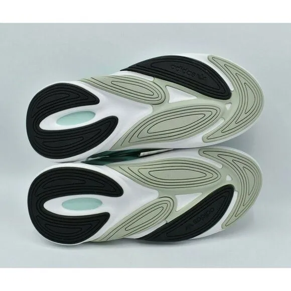 Adidas Originals Women Size 9.5 Ozelia W Silver Metallic Hazy Green Shoes GX3669