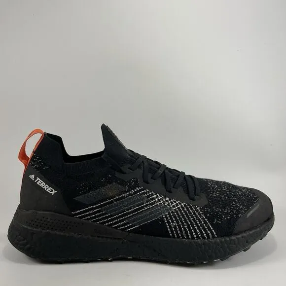 Adidas Parley x Terrex Two Ultra 'Core Black' Running Shoes Mens Size 12 Comfort