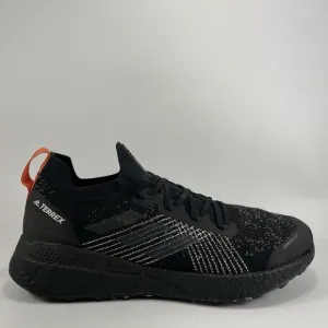 Adidas Parley x Terrex Two Ultra 'Core Black' Running Shoes Mens Size 12 Comfort
