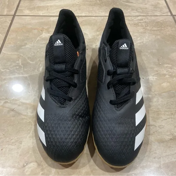 Adidas Predator 20.4 In Sala Black/Black Indoor Soccer Shoes Size 9.5