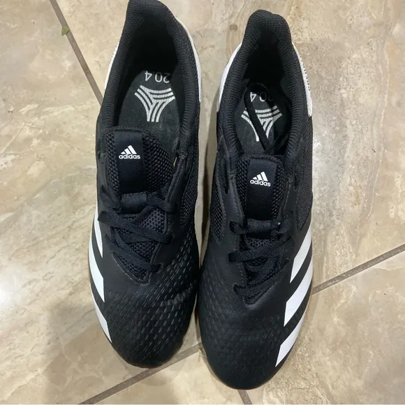 Adidas Predator 20.4 In Sala Black/Black Indoor Soccer Shoes Size 9.5