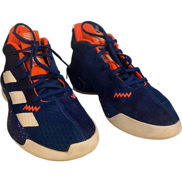 Adidas Pro Next 2019 EF0856 Blue Basketball Shoes Sneakers Size 4.5