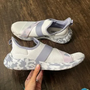 Adidas PUREMOTION ADAPT SHOES Dash Grey Silver Violet Silver Dawn Sz 10 Women