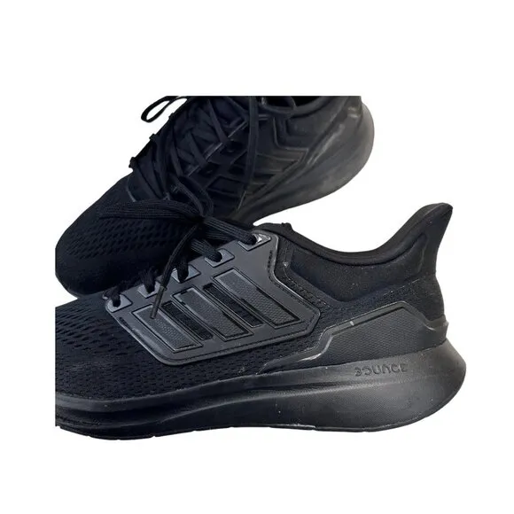 Adidas PWI001001 Primegreen Shoes Men Sz 12 Black Running Athletic Comfort