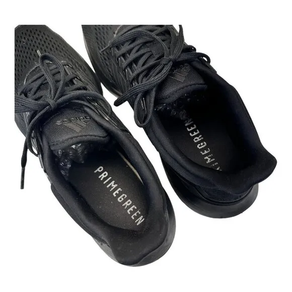 Adidas PWI001001 Primegreen Shoes Men Sz 12 Black Running Athletic Comfort