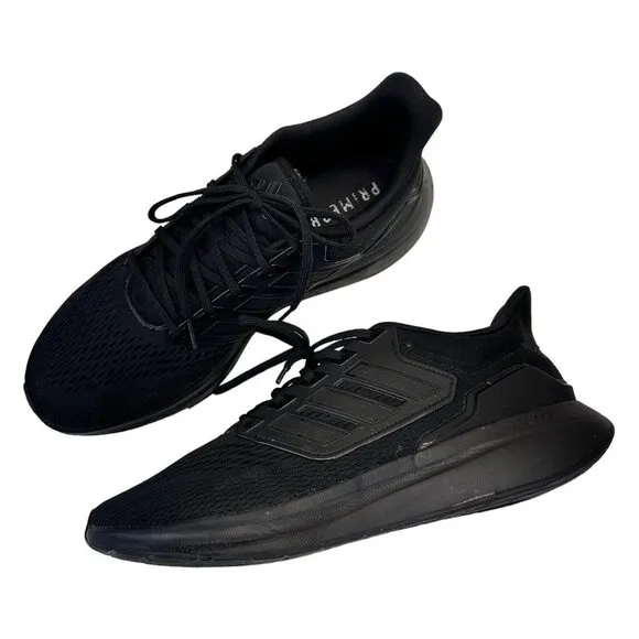 Adidas PWI001001 Primegreen Shoes Men Sz 12 Black Running Athletic Comfort