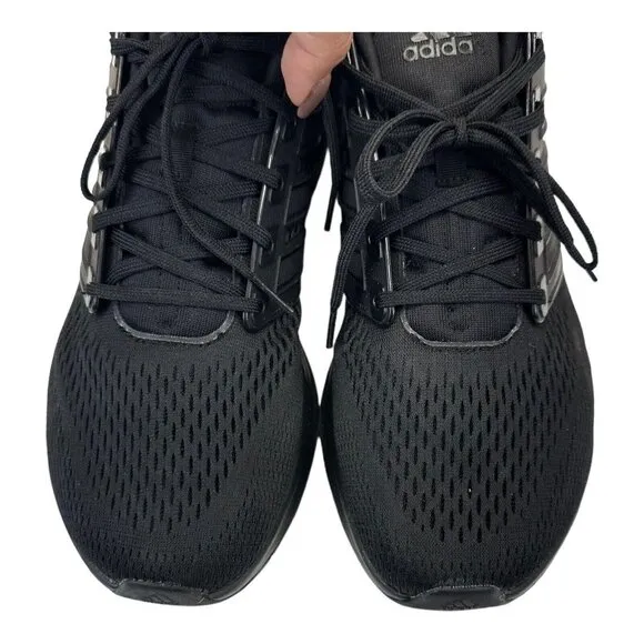 Adidas PWI001001 Primegreen Shoes Men Sz 12 Black Running Athletic Comfort