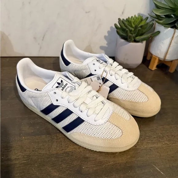 adidas Samba OG Cloud White / Night Indigo / Cream White
