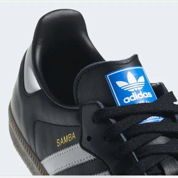 Adidas Samba Originals Shoes Black White G17100 8