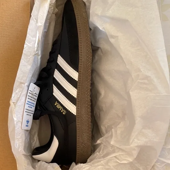 Adidas Samba Originals Shoes Black White G17100 8