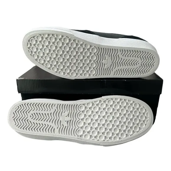 Adidas Schmoofoil Skateboarding Shoes Black Slip-On Sneakers Men’s Size 12