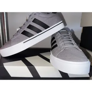 Adidas Shoes Daily 4.0 Grey/Black  Sportswear Size 9.5 Men/10.5 Women