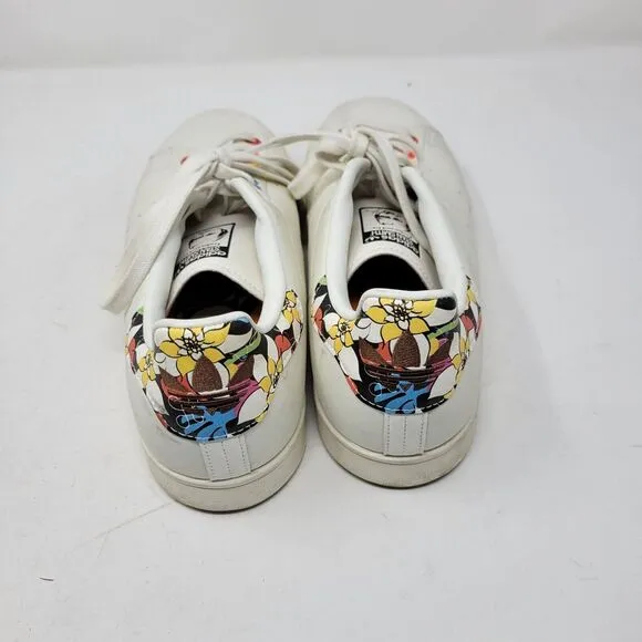 Adidas Shoes Men 10 Stan Smith Pride Sneakers Trainers Rich Mnisi Floral Trefoil