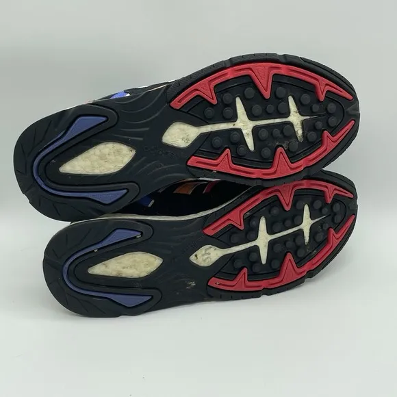 Adidas Shoes Mens Sz 9 Tresc Run Boost EF0768 Black Suede Trainers Sneakers