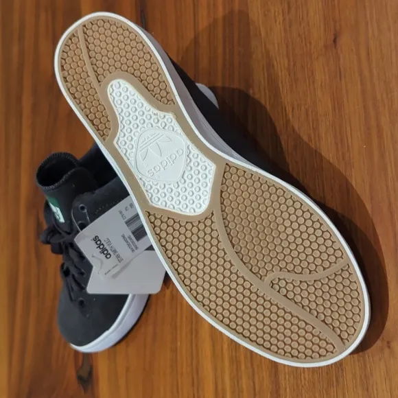 Adidas Skateboarding Stan Smith Vulc Gray Suede Shoes Men's 8 Rare Deadstock