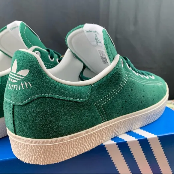 Adidas Stan CS Green Suede 9 Mens / 10.5 Women's