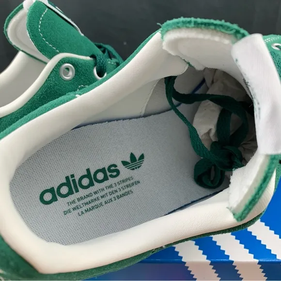 Adidas Stan CS Green Suede 9 Mens / 10.5 Women's