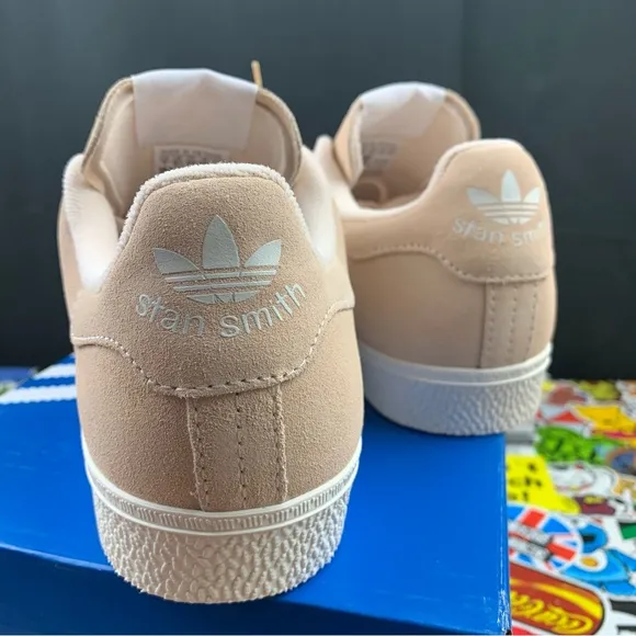 Adidas Stan Smith CS Tan Pink Suede Women's Various Sizes
