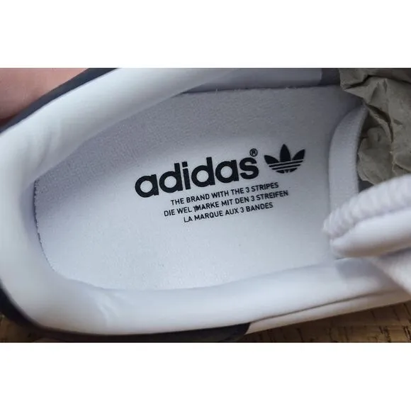 Adidas Stan Smith Originals Shoes Womens 5 White Casual Preppy Sneakers