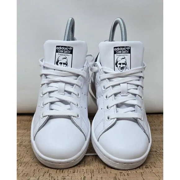 Adidas Stan Smith Originals Shoes Womens 5 White Casual Preppy Sneakers
