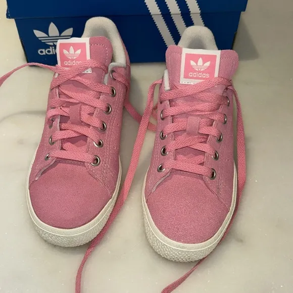 adidas Stan Smith Pink Suede NEW