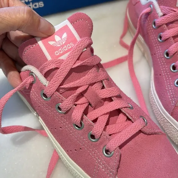 adidas Stan Smith Pink Suede NEW