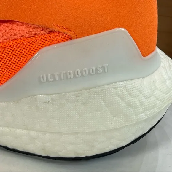 Adidas Stella McCartney UltraBoost 21 Signal Orange Shoes GZ4383 Women Size 9.5