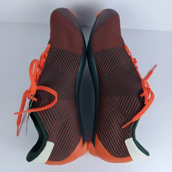 Adidas The Road Cycling Shoes Mens 10.5 Orange Brown Athletic Breathable Comfort