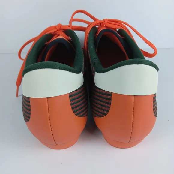 Adidas The Road Cycling Shoes Mens 10.5 Orange Brown Athletic Breathable Comfort
