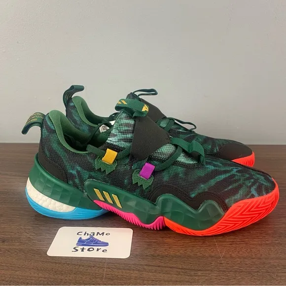 Adidas Trae Young 1 '96 Olympics Green Black Basketball Shoes IG3097 Men Sz 11.5