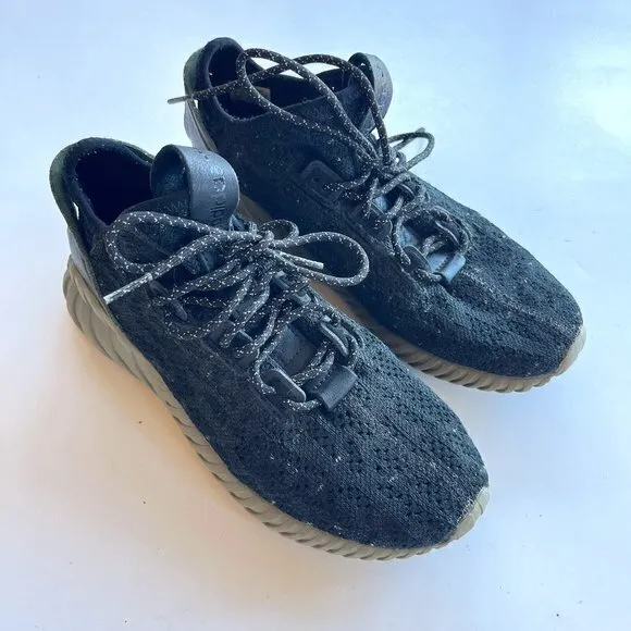 ADIDAS Tubular Doom Sock‎ Primeknit Lace Up Sneakers Big Kids Size 6
