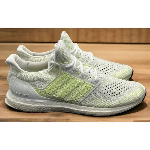 Adidas Ultra Boost Clima Cool Solar Yellow Run Shoes AQ0481 Fast Ship Men 13