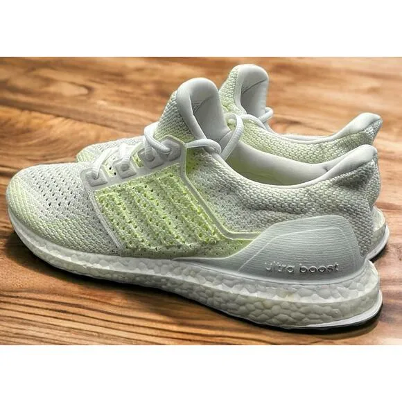Adidas Ultra Boost Clima Cool Solar Yellow Run Shoes AQ0481 Fast Ship Men 13