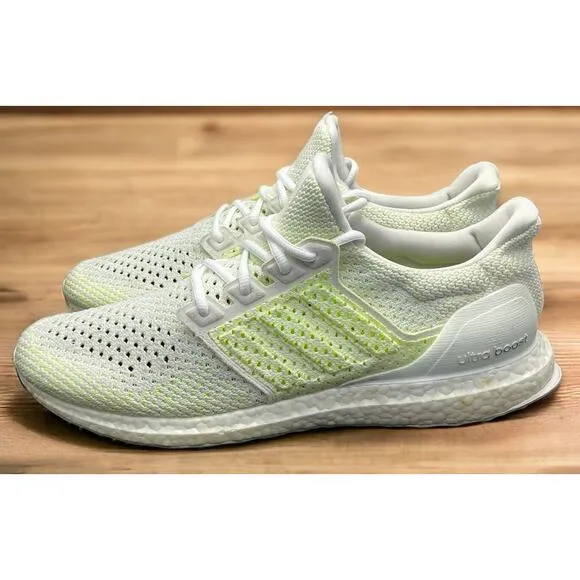 Adidas Ultra Boost Clima Cool Solar Yellow Run Shoes AQ0481 Fast Ship Men 13