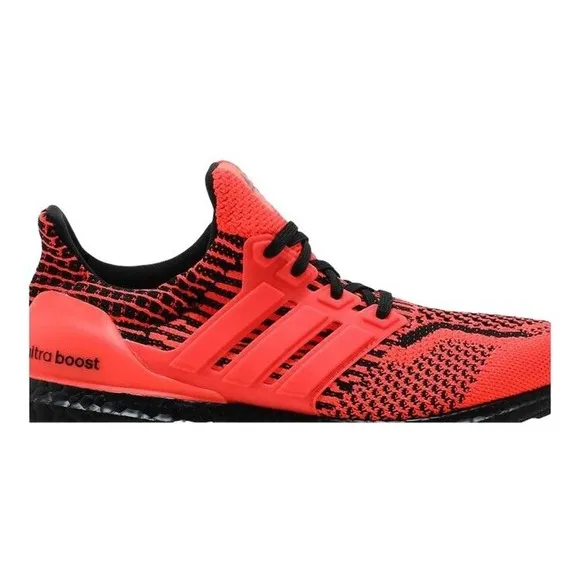 Adidas Ultraboost 5.0 DNA Solar Red Black Mens Running Shoes Size 8 G54961 NEW