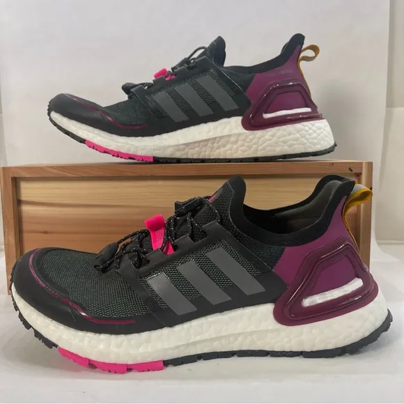 Adidas UltraBoost C.RDY Running Shoes Core Black/Power Berry EG9803 Women Size 6
