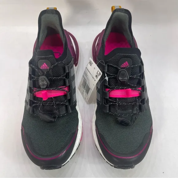 Adidas UltraBoost C.RDY Running Shoes Core Black/Power Berry EG9803 Women Size 6