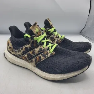 Adidas UltraBoost DNA Mens 5.5 Animal Pack Leopard Print Black Shoes FZ2731