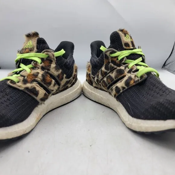 Adidas UltraBoost DNA Mens 5.5 Animal Pack Leopard Print Black Shoes FZ2731