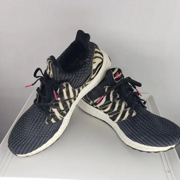 ADIDAS ULTRABOOST DNA ZEBRA/BLACK SNEAKERS FZ2730. 10.5 Men