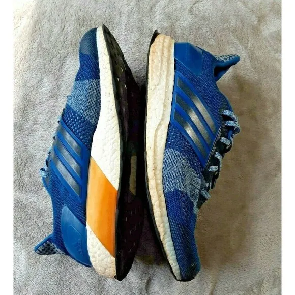 Adidas UltraBoost Men’s Sneakers Navy Blue Athletic Running Shoes Size 10.5